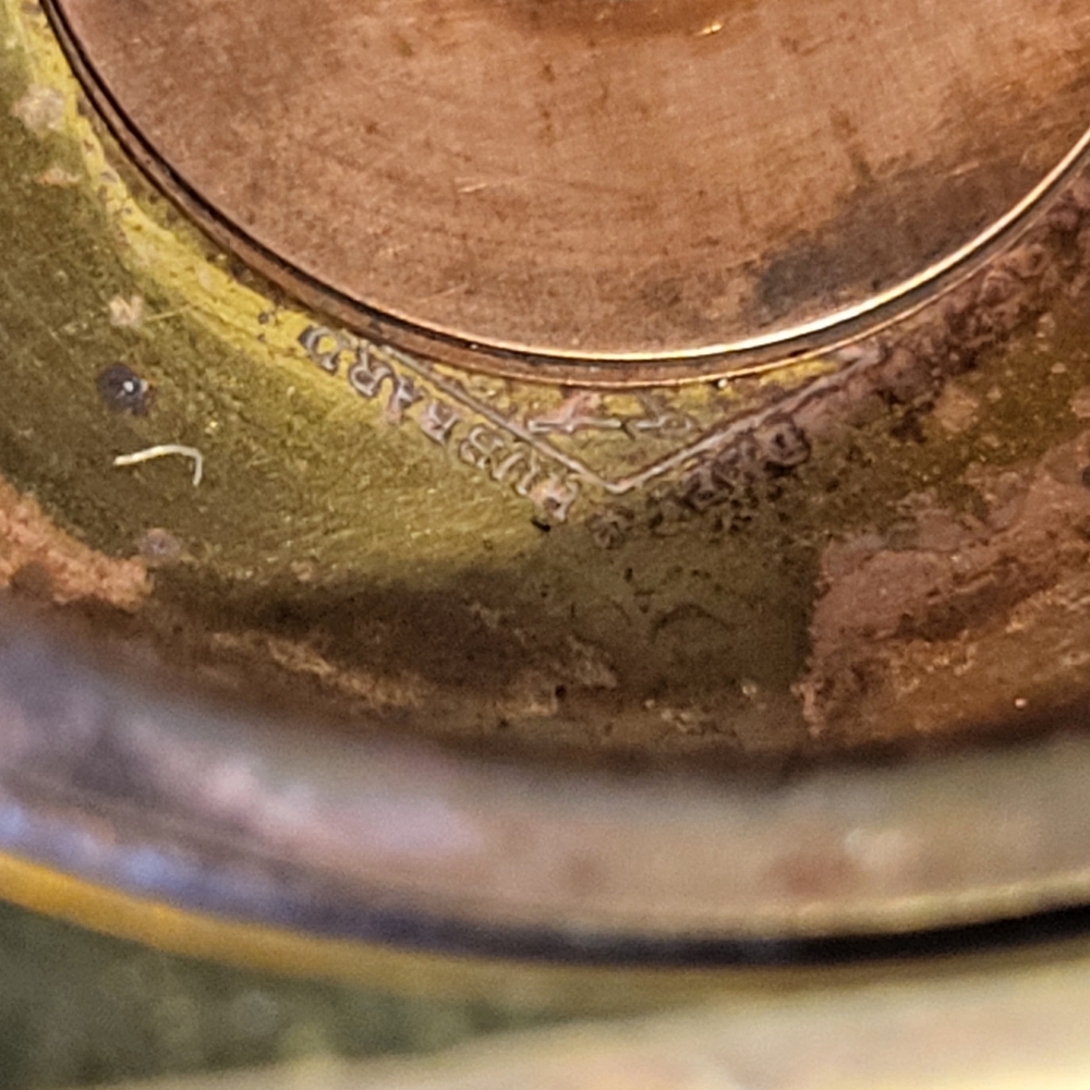 Bradley Hubbard Bronze Antique Inkwell 10" - Picture 9 of 12